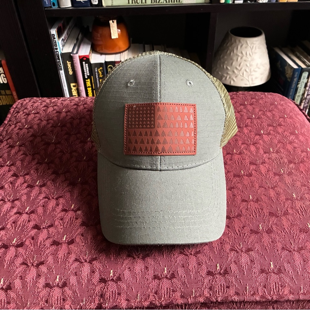 Green and Brown Trucker Hat